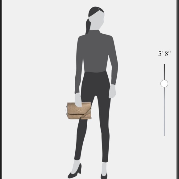 Coach Brynn Crossbody Metallic Factory Sealed NWT *SALE* - Picture 6 of 12